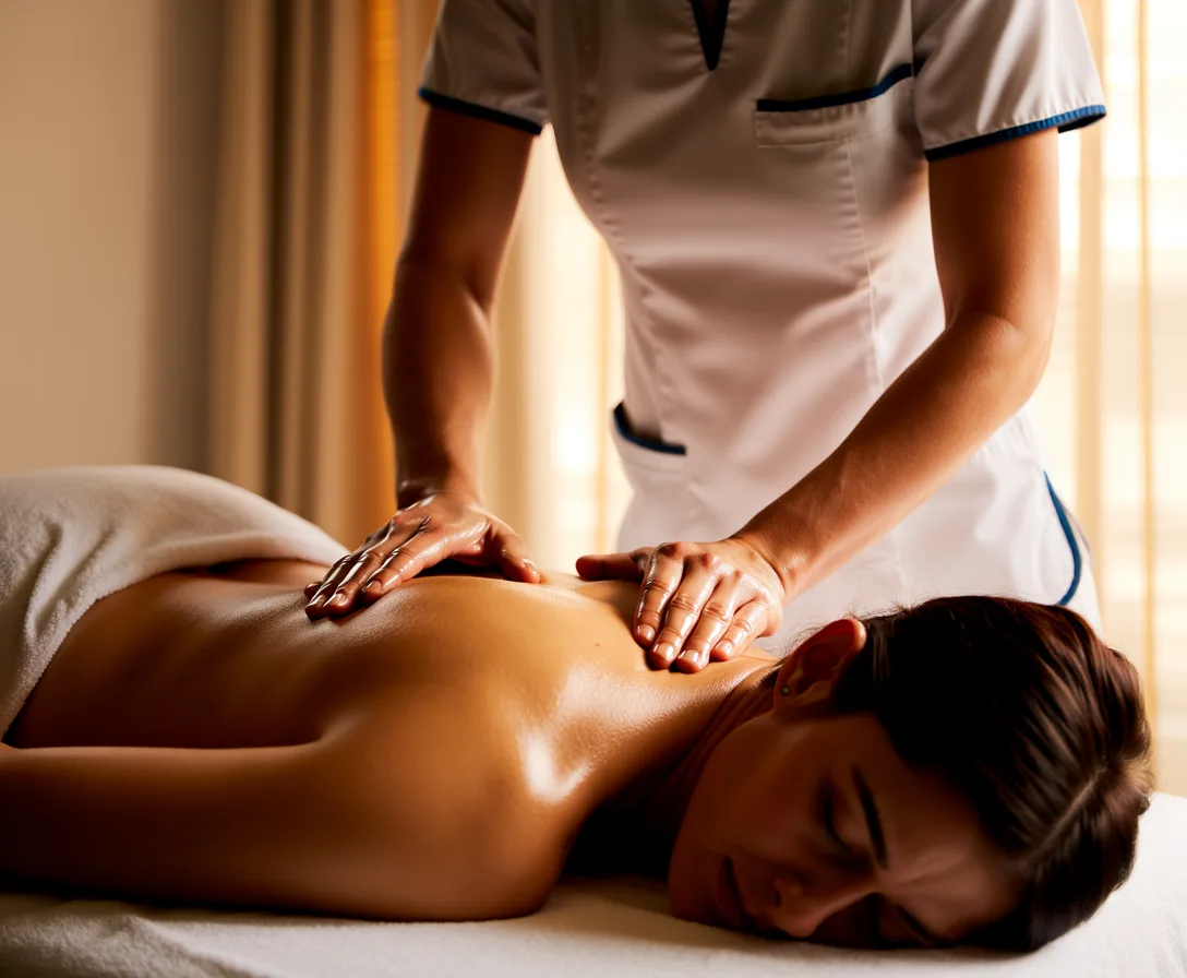 Massage therapy treatment room at The Glen Chiropractic & Acupuncture in Minnetonka, MN